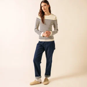 Pull marin Marée (ECUME/NAVY)