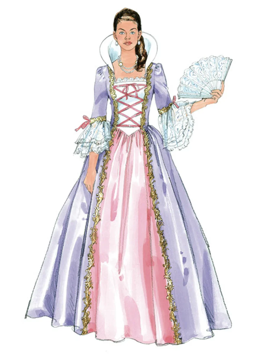 Patron déguisement robe de princesse, Mccall's 5731 – Image 5