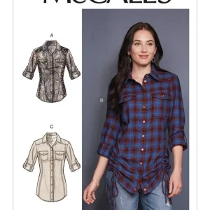 Patron chemises, haut et top pour femme, McCall's 8027