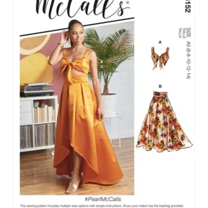 Patron de couture haut et jupe McCall's 8152