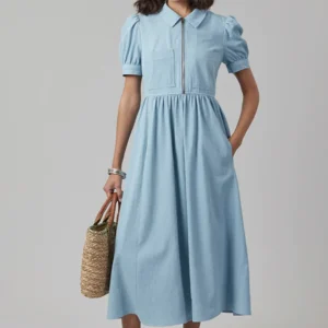 Patron couture robe avec col à pointes, McCall's 8553