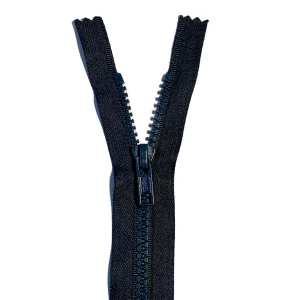 Fermeture éclair non séparable moulée gris anthracite Z53-450