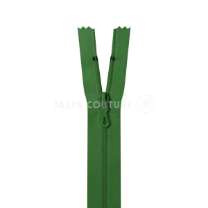 Fermeture éclair non séparable vert billard, Z51/726