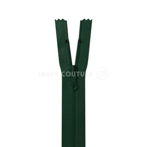 Fermeture éclair non séparable vert sapin, Z51/771