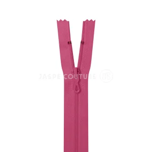 Fermeture éclair non séparable rose vif, Z51/822