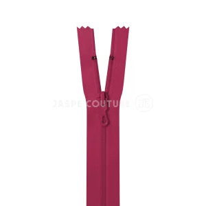 Fermeture éclair non séparable fuschia, Z51/845