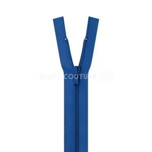 Fermeture éclair séparable nylon bleu drapeau